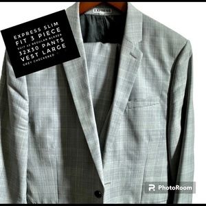 Express 3 piece suit
